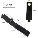 4pcs Ground Peg Self-Adhesive Tie Strap Reusable Belt Pole Organizer (19cm)