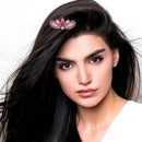 3pcs DIY Handmade Hair Clips Crystal Butterfly Women Hairpin Bars Bobby Pin
