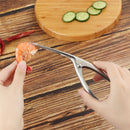 Stainless Steel Lobster Remover Crayfish Opener Peeling Shrimp Peeler Tong