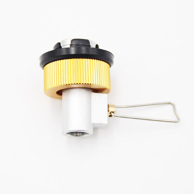 Outdoor Cassette Stove to Flat Gas Tank Adapter Valve Mutual Filling Shifte