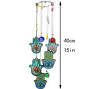 Wind Chimes Rainbow Maker Printed Metal Balcony Printed Windchimes Decorations
