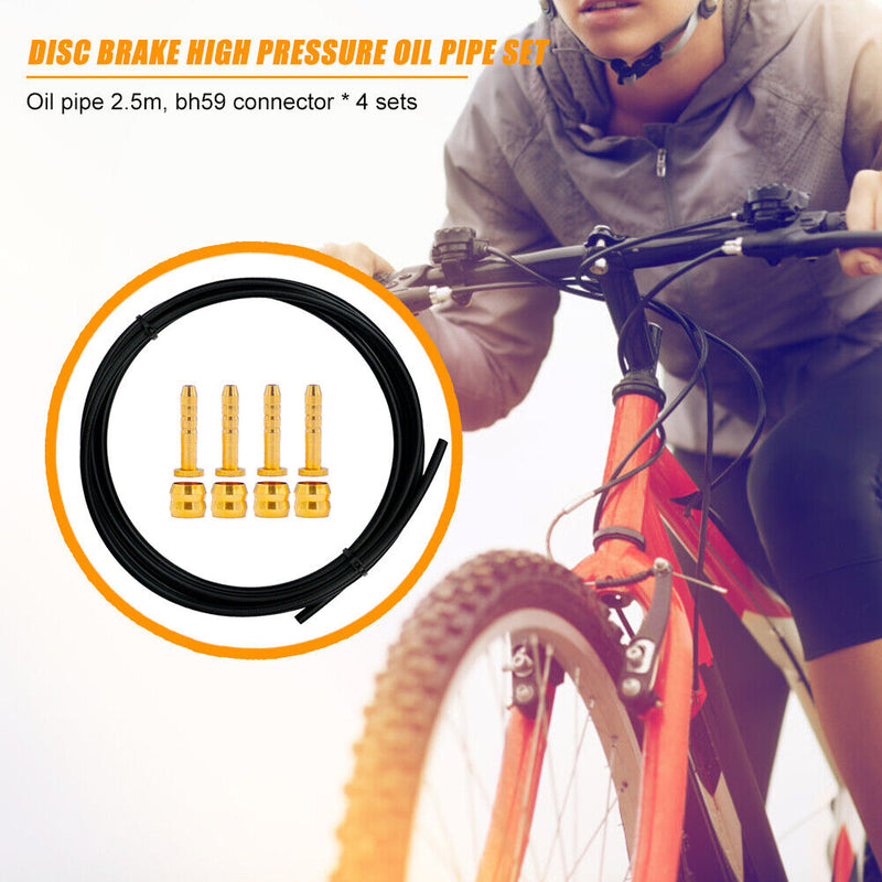 Mountain Bike Hydraulic Disc Brake Pants Oil Needle BH59 Bicycle Hosing Cable Set