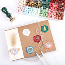 Seal Stamp Set Christmas Series Wax Seal Tools for Birthday Invitations Ornament