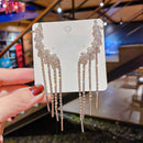 Women's Jewelry Tassel Ear Cuff Earrings Chain Ear Clips Cartilage Clip