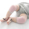 0-24M Kids Non Slip Crawling Elbow Knee Pads Infants Baby Kneecap (Pink) Newly