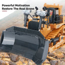 RC Crawler Heavy Bulldozers 1/24 9CH 2.4G Radio Controlled Cars Engineering Toys