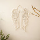 Home Decoration Wall Art Hand-woven Tapestry Angel Wings Tapestry Wall Hanging