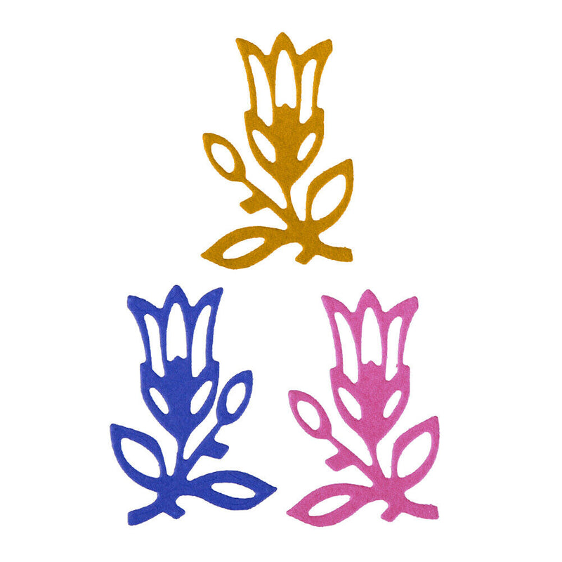 2pcs Flower Metal Cutting Die Stencil for DIY Scrapbooking Embossing Folder