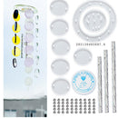 Wall Hanging Wind Chimes Epoxy Molds Balcony Pendant Handcraft DIY Mould Set