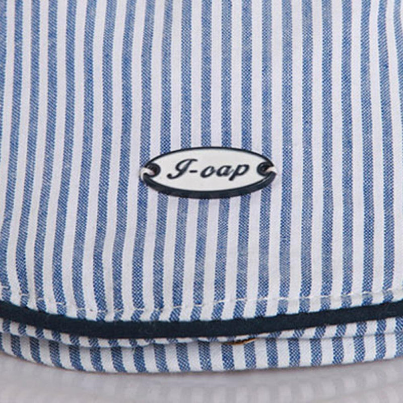 Fashion Baby Kids Peaked Baseball Casquette Stripe Beret Cap Hat