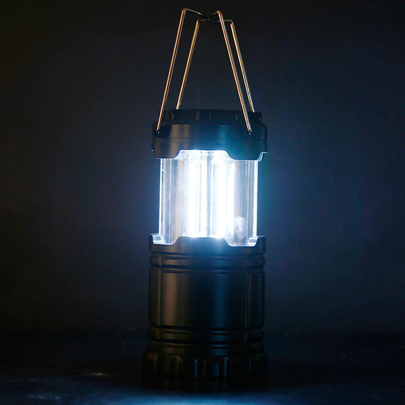 Outdoor Hanging COB Camping Emergency Lantern Collapsible with 2 Modes Ligh