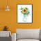 Sunflower DIY Oil Painting By Numbers Kits Acrylic Canvas Wall Art Picture