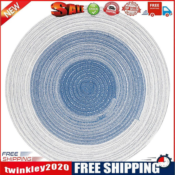 Cat Scratch Board Ramie Grinding Claw Care Mat Pet Scratcher Paw Pad (Blue)