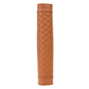 2pcs Car Seat Belt Covers PU Leather Shoulder Protection Pad (Light Brown) Newly