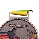 Football Game Medals Soccer Sport Winner Award Commemorative Medal (Copper)