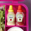 2Pcs / Set 25Ml Mini Tomato Ketchup Bottle Portable Salad Containers Sauce B1F5