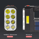 Strong Powerful Flashlight Searchlight 3 Mode LED Outdoor Hand Lamp (Solar)