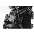 Hook Key Ring Double Sided 3 in 1 Compass Thermometer Carabiner Metal Compasses