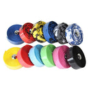 2Set Cycling Road Bike Sports Cork Handlebar Tape+ 2 Bar plug white+camo