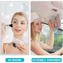 Car Sun Visor Vanity Mirror Car Vanity Mirror, Self Visor Adhesive O6Z1
