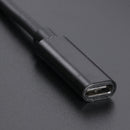 3A 65W PD USB Type C Female Adapter Converter Cable for Microsoft Surface Pro 5