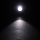 300LM Mini Super Bright Headlight R3 + 2 LED 4 mode white orange