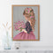 5D Diamond Painting Kit Girl Partial Special Shape Drill DIY Art (K025)