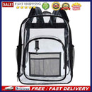 PVC Waterproof Portable Schoolbag Travel Solid Transparent Large Storage Bag