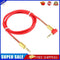 3.5mm Jack Stereo 1m Audio Cable Male to Male 90 Right Angle Cable (Red)