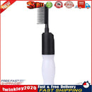 Hair Dye Bottle Comb Reusable Hair Coloring Applicator for Salon (Black) Newly