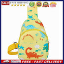 Cute Dinosaur Horn Horse Print Chest Bags Children Cartoon Mini Crossbody Bags