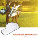 Outdoor Golf Bag Cover PVC Waterproof Dustproof Transparent Golf Rain Cover
