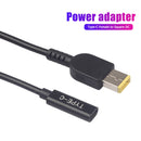 Type-C Female to Square DC Male Connector w/PD Power Charger Adapter Converter