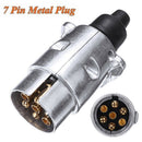 Towing Electrics Aluminium Alloy Towing Plug Wiring Electric Trailer Heavy Duty