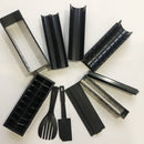 10pcs/set DIY Sushi Roller Bazooka Rice Meat Vegetables Roll Mold Kitchen Gadget