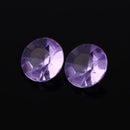 500pcs 10mm Transparent Acrylic Awl Wedding Table Party Decor (Purple)