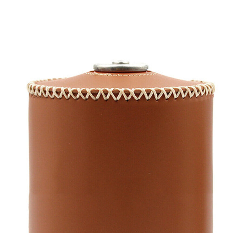 PU Leather Camping Gas Can Tank Fuel Canister Cover Protective Wrap Storage Bag