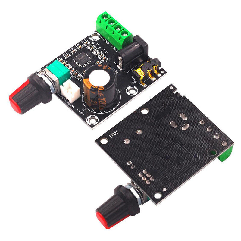 PAM8610 Class D Digital Audio Amplifier Board 15W+15W Stereo Audio Power Amp 12V