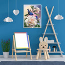 Full Round Drill Diamond Painting Flower and Bird Pictures Handiwork Mosaic K