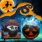 Halloween Jar Atomizing Light Holiday Party Prop Witch Fog Machine for Bar House
