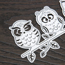 Cute Owl Punching Molds Stencil Scrapbooking Album Photo Paper Models Card