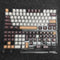 GMK 129 Keys Coffee Keycaps Set PBT Sublimation For CHERRYs Mechanical F7G9