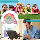 Push Bubble Rainbow Cloud Shoulder Bag Pendant Decompression Toys for Kids