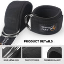 Fitness Ankle Straps Foot Support Protector Gym Leg Training Workout (2pcs)