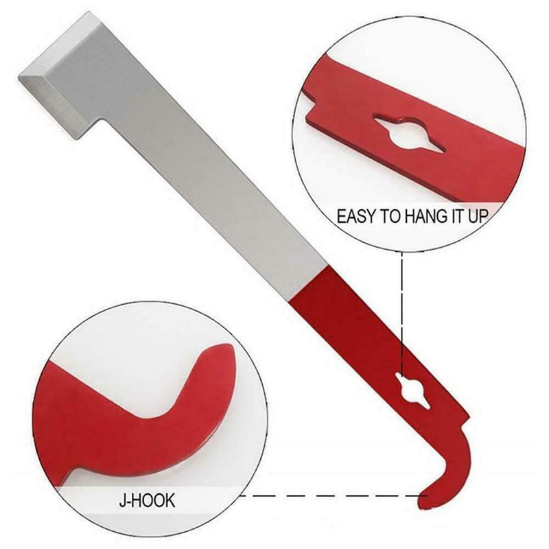 1xStainless Steel J Hook Bee Hive Tools Beekeeping Honey Scraper N4H6 W7S3