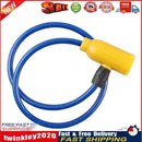 Metal Bicycle Lock Universal MTB Road Bike Anti Theft Security Lock (Blue) Newly