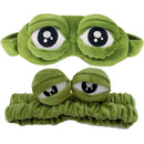 Makeup Wide-brimmed Elastic Hairbands Funny Frog Hairband Washing Headband