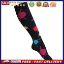 Unisex Warm Calf Length Socks Women Men Breathable Graffiti Soft Sports Socks
