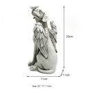 Angel Dog Garden Statue Gift Home Outdoor Decoration Courtyard Accessories Newly