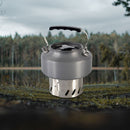 Stainless Steel Stove Support Alcohol Stove Rack Windproof Stand Windscreen